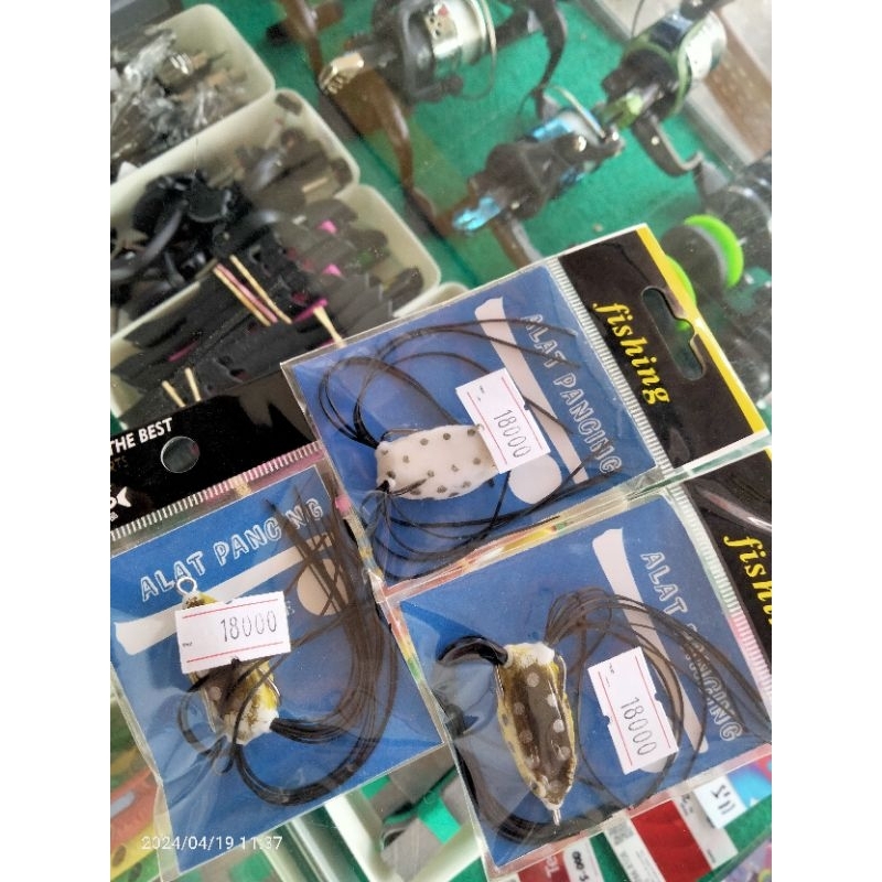 UMPAN CASTING KODOK SOFTFROG UMPAN KATAK