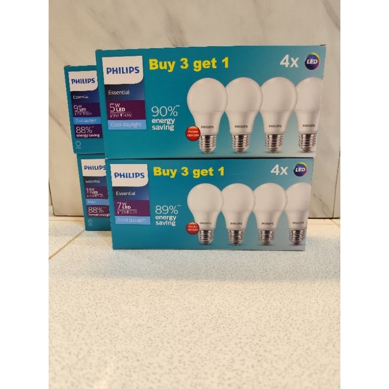 LAMPU PHILIPS LED ESS PAKET