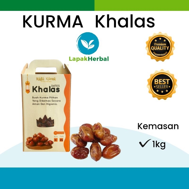 

Kurma khalas 1kg murah premium