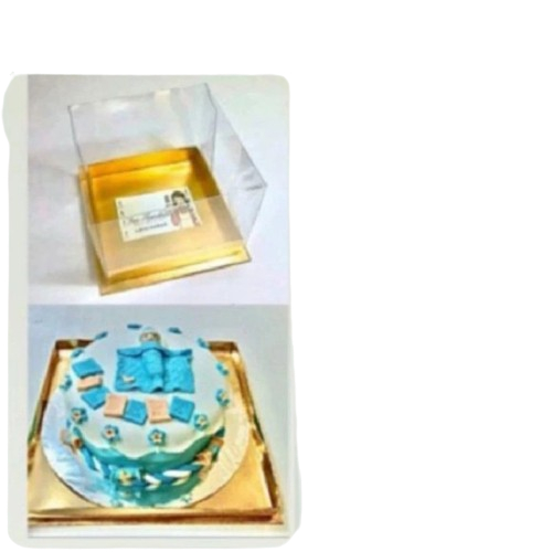 

(5 Pcs) Kotak Kue Ulang Tahun Box Mini Cake Tart Warna Gold Dus Kado Hempers Souvenir Ukuran 12x12x10 Cm