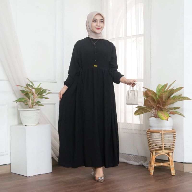 Gamis polos/Gamis kringkel/dress