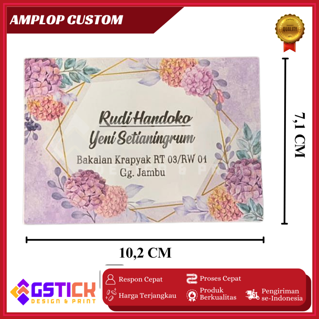 

AMPLOP CUSTOM/AMPLOP MOTIF
