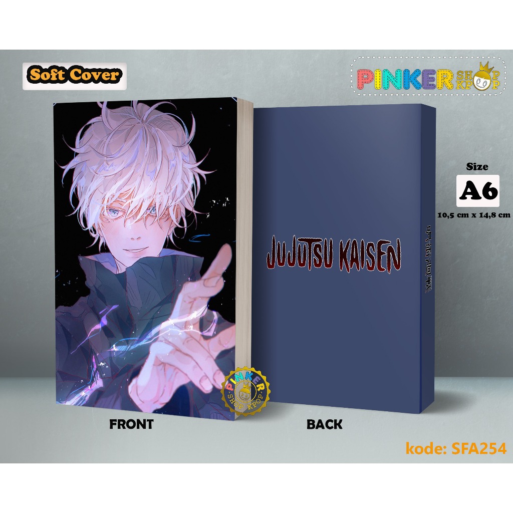 

(SFA254) Pocket Note ANIME JUJUTSU KAISEN Softcover