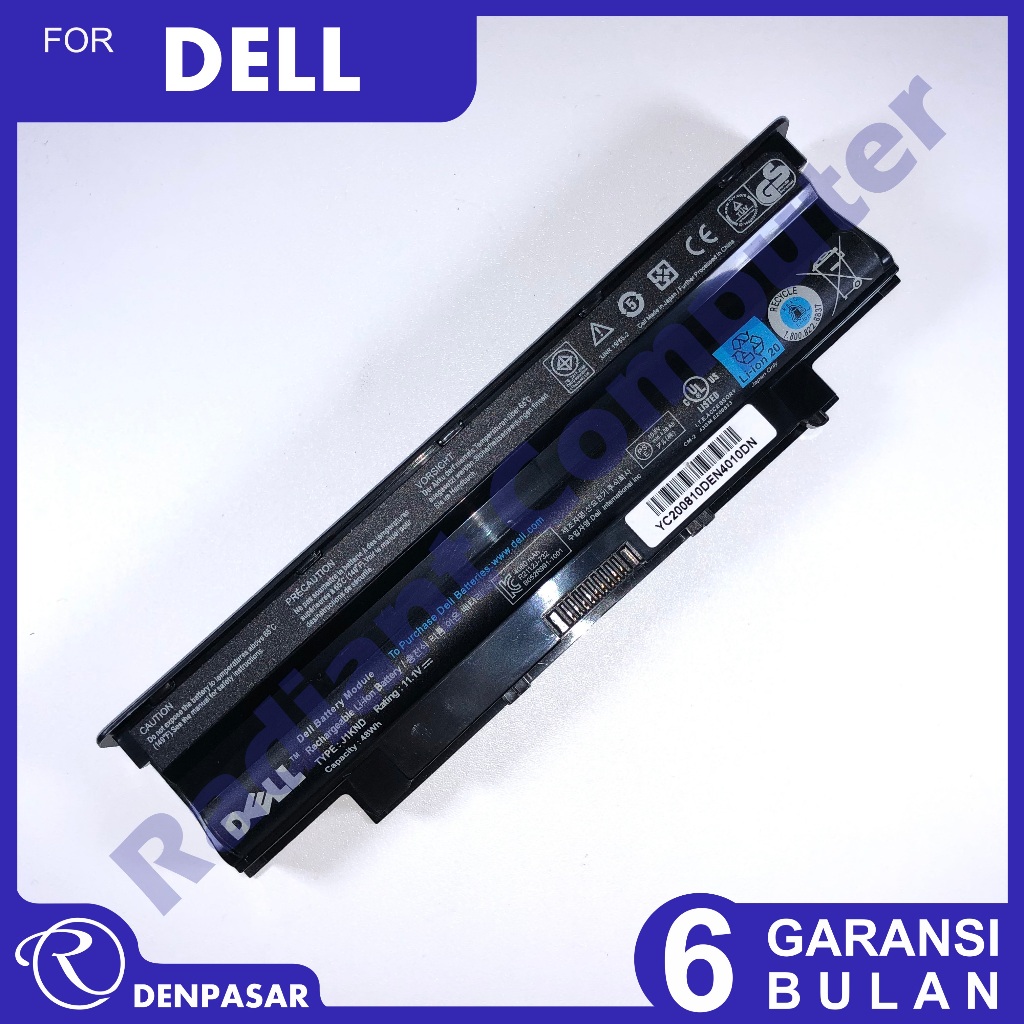 Baterai DELL Vostro 1440 1450 1540 1550 2420 2520 3450 3550 3550N 3750 3555