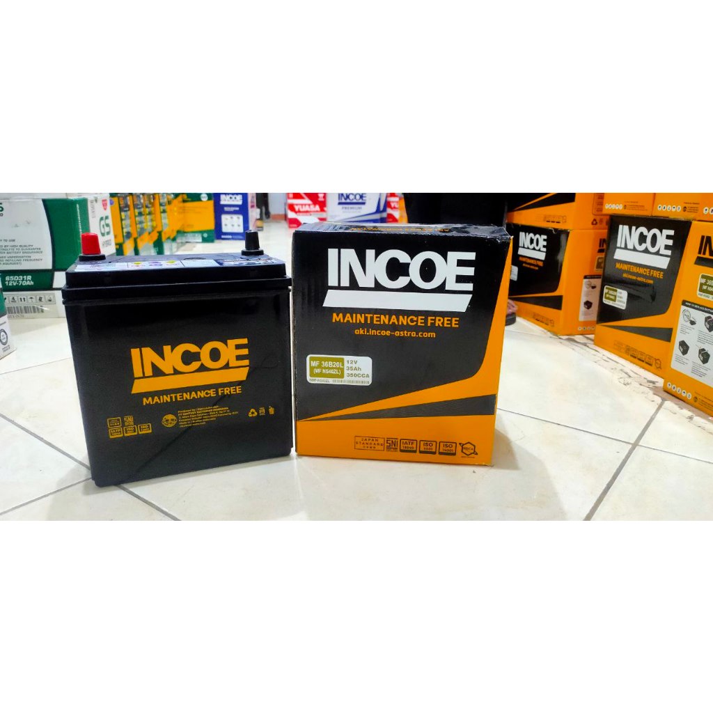 AKI MOBIL AYLA INCOE MF / KERING NS40ZL 12V/35AH