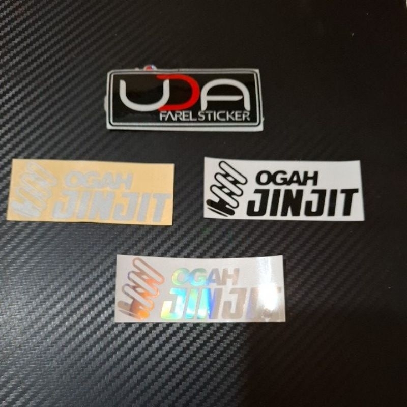 STICKER CUTTING OGAH JINJIT