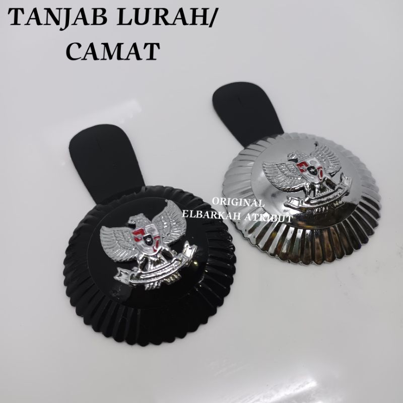 Tanjab Jengkol Kepala Desa Lurah/Camat Hitam, Silver, Perunggu Atribut Kepala Desa