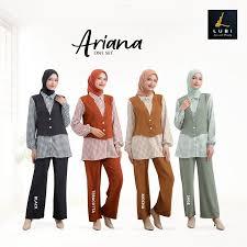 LUBI ARIANA, BRIANA, LUELLA, ARUNA ONE SET DEWASA