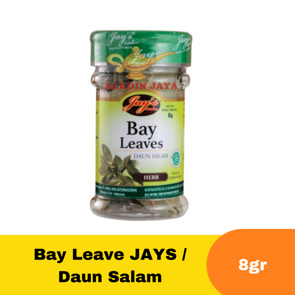 

Bay Leave JAYS / Daun Salam ukuran 8 gr