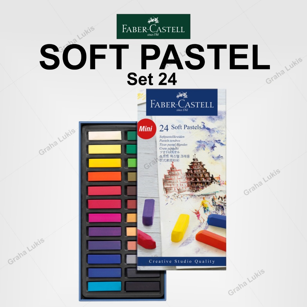 

Faber Castell Mini Soft Pastel set 24