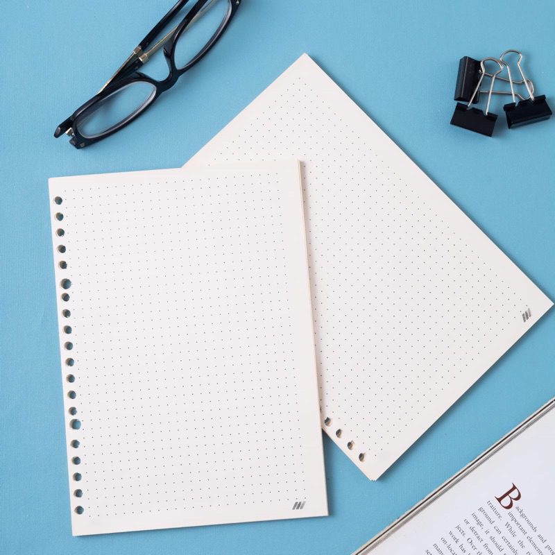 

KERTAS ISI ULANG LOOSE LEAF 50 LEMBAR REFIL A4 BOOK PAPER CRAFT PAPER HVS