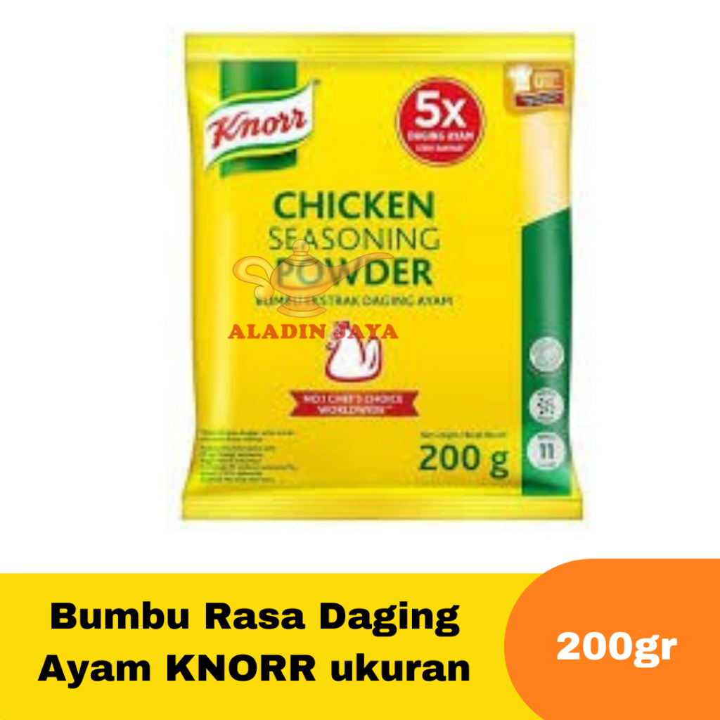 

Bumbu Rasa Daging Ayam KNORR ukuran 200 gram