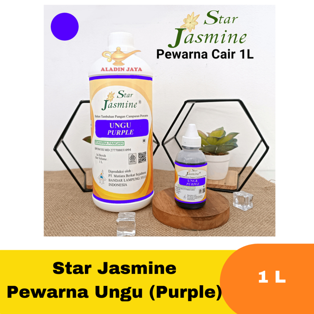 

Star Jasmine Pewarna Ungu (Purple) 1 L