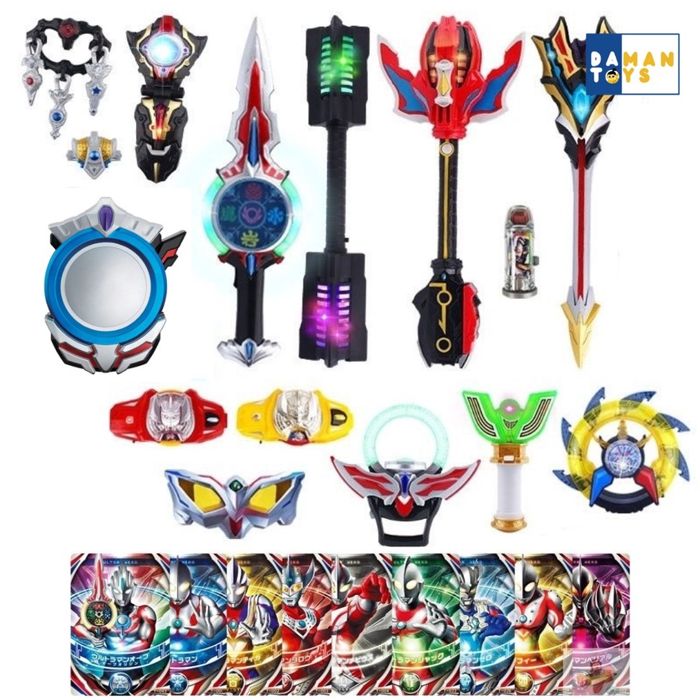 ART X25V Mainan Ultraman Pedang Orb  Senjata Ultramen Sword Geed  Ultraman Zero  Z Mainan Murah