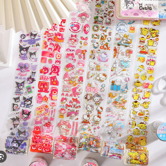

Stiker 2D BTS/Kuromi/Melody / Stiker Harga Per 1 pcs