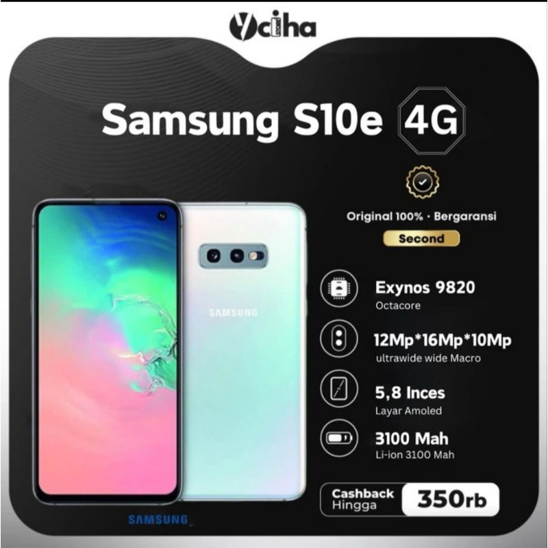 Samsung S10e 6/128Gb Sein Second