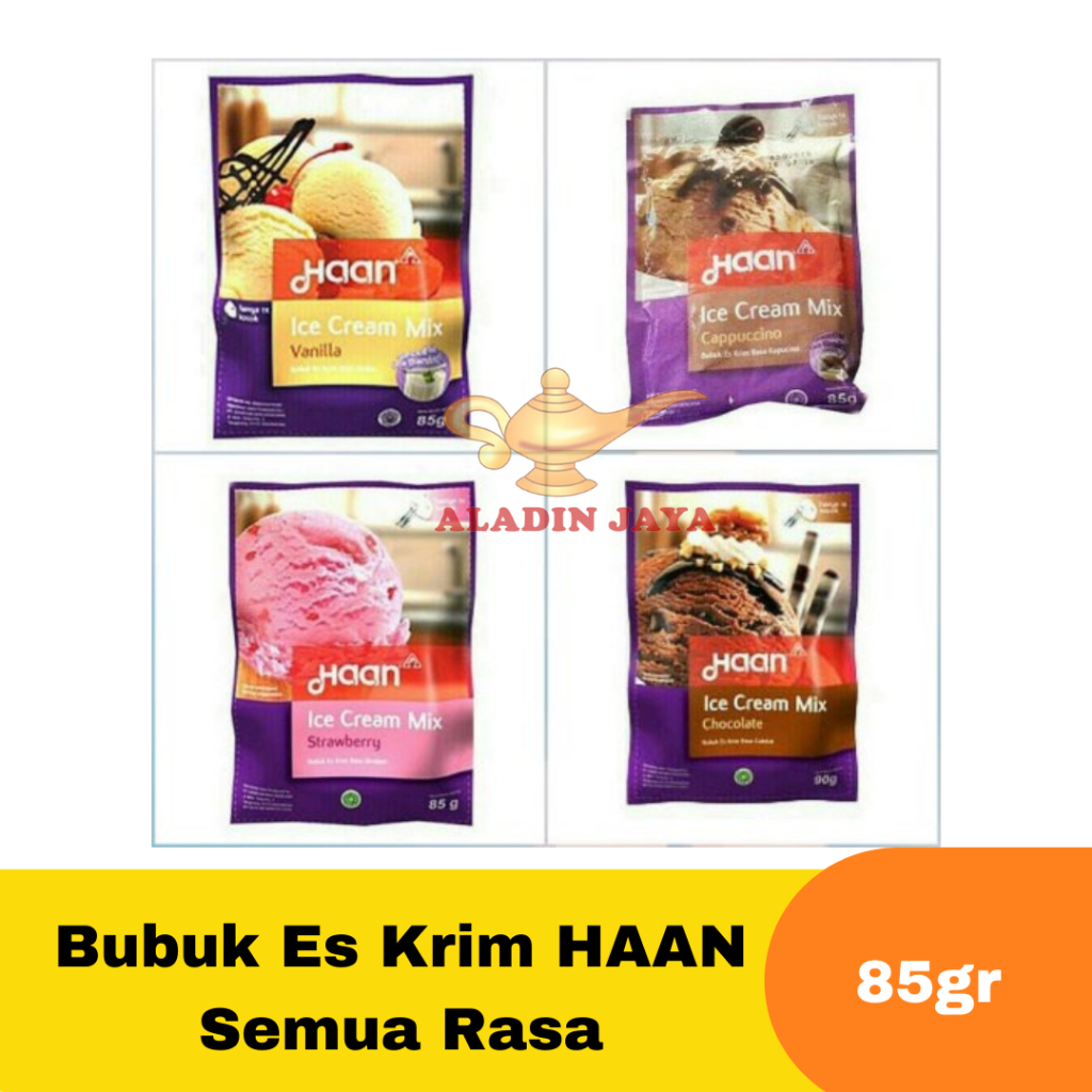 

Bubuk Es Krim HAAN Semua Rasa 85gr