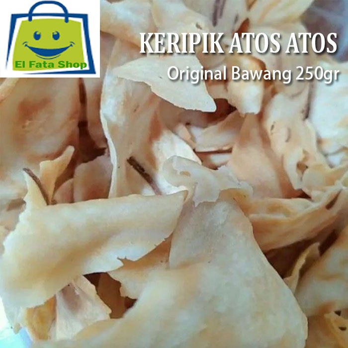 

Keripik Bawang Atos Atos 250gr