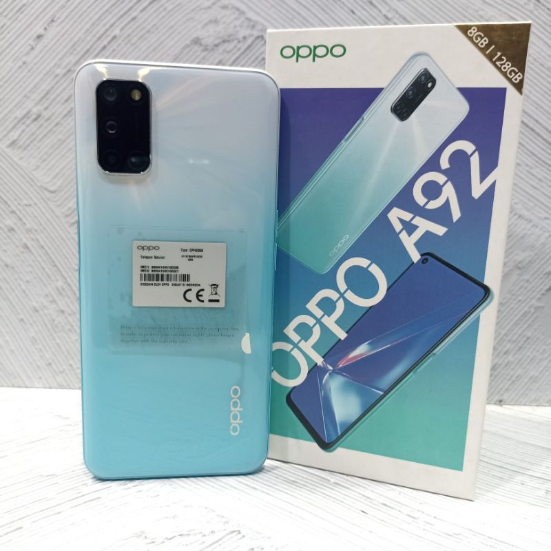 Oppo A92 8/128 6/128 GB Handphone Second Bekas Fullset