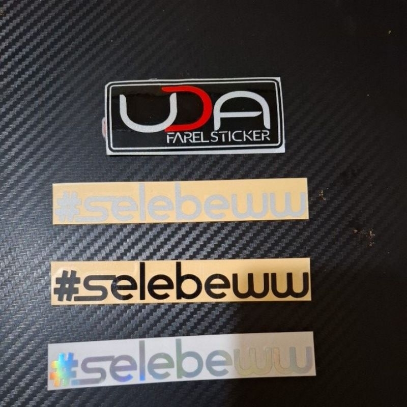 STICKER CUTTING SLEBEWW