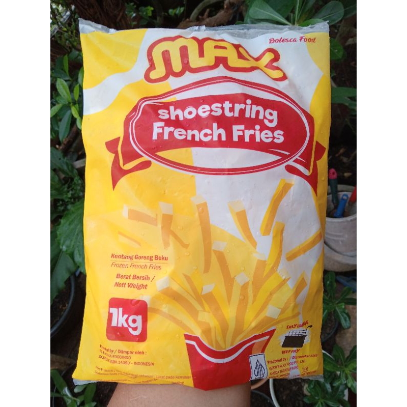 

Max Kentang Shoestring Kemasan 1kg