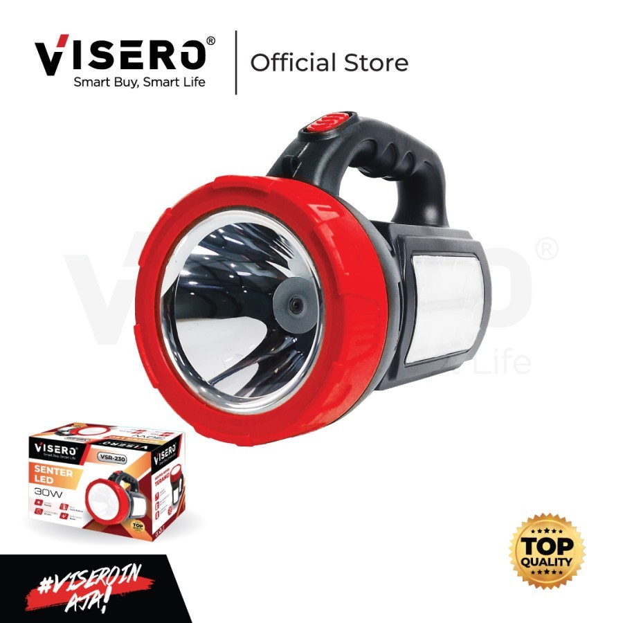 Senter VISERO VSR230 / Senter Cas Visero 30W VSR230 / Senter Tangan LED Visero 30W (VSR-230)