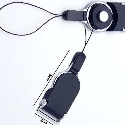 

Super Peminat Stoper Rotasi Putar Lanyard 2cm Gantungan Name Tag Tali Id Card Tali Handphone Buckle Rotate 2cm isi 5pcs