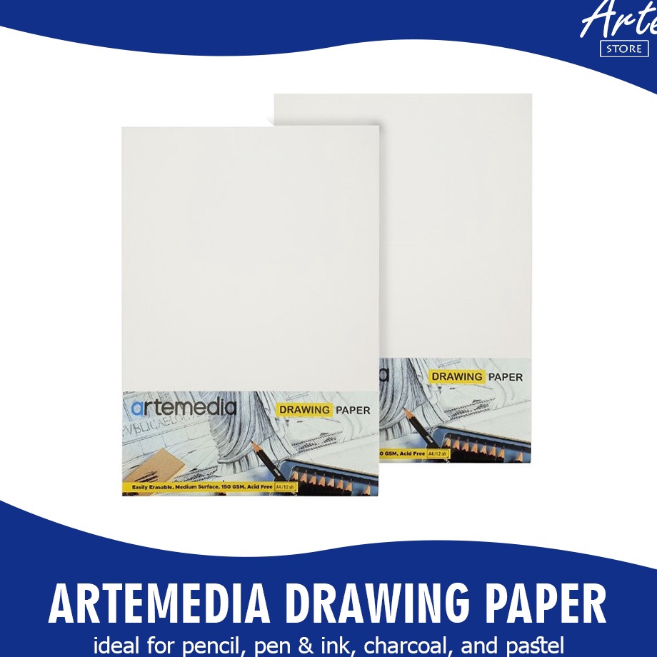 

Super Keren Kertas Gambar ARTEMEDIA Drawing Paper A4 A3