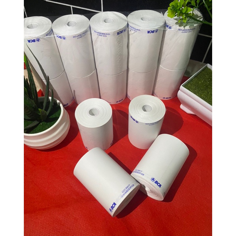 

Baru Hemat Kertas thermal logo sesuai gambar 57x4 paket 1pcs