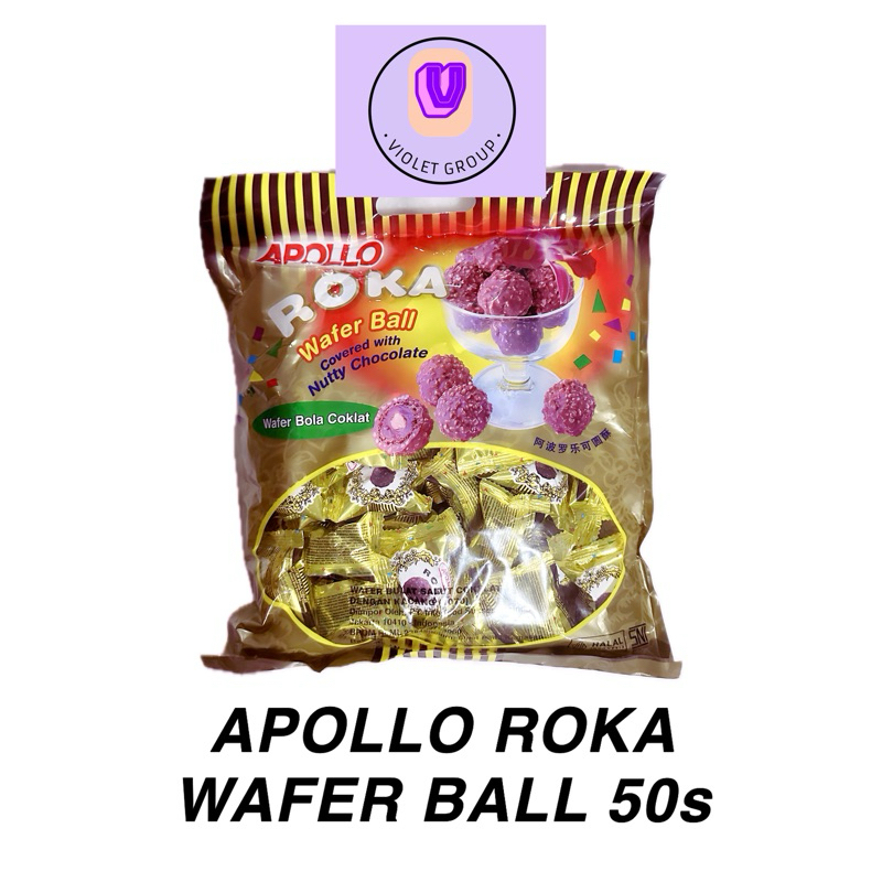 

[TERMURAH] APOLLO ROKA ORIGINAL MALAYSIA 50s CHOCOLATE BALL