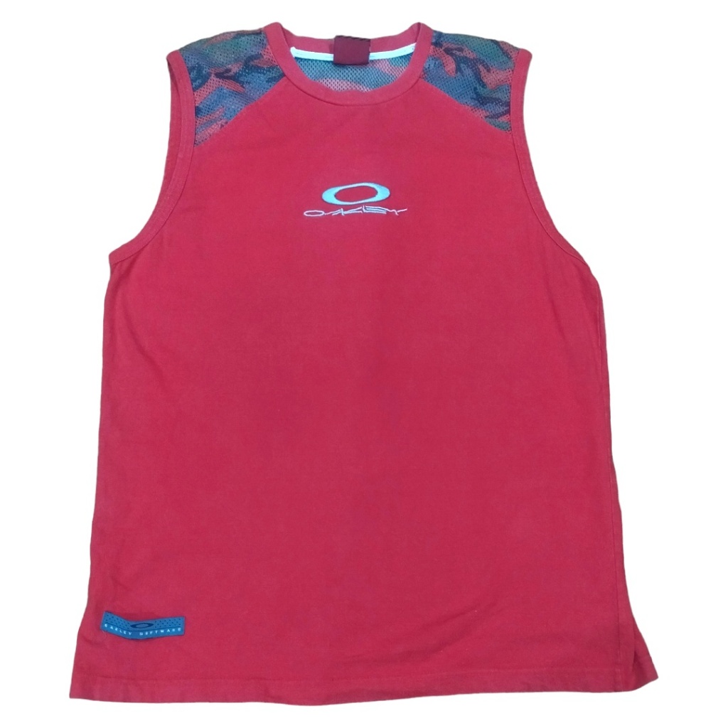 VINTAGE OAKLEY TANKTOP | KAOS OBLONG | LEKBONG | SINGLET | T-SHIRT