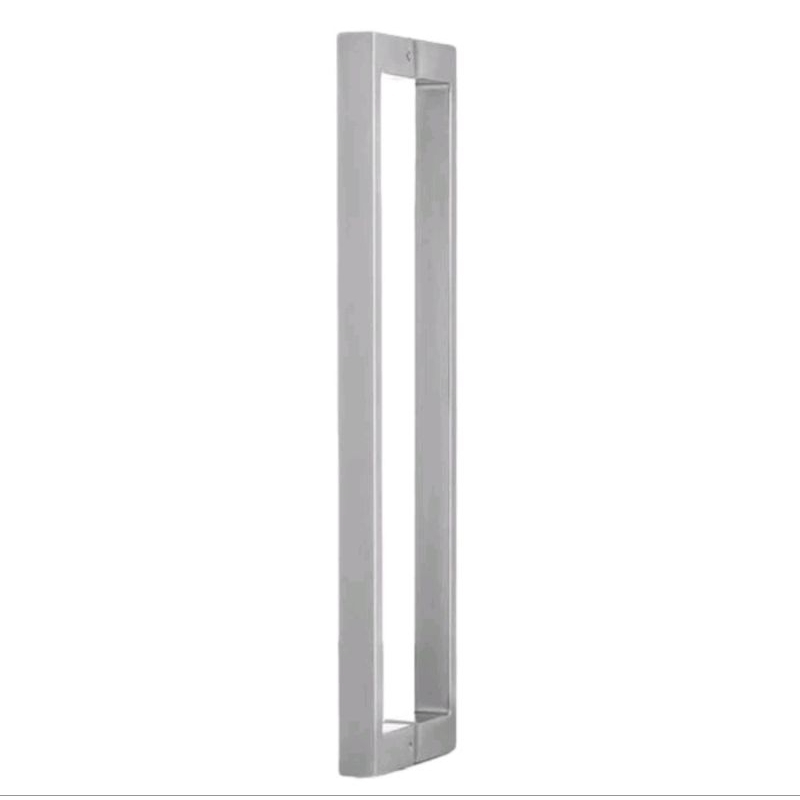 Handle pintu stainless as 60 adu manis siku holo kotak hollow  gagang pintu kaca kayu alumunium