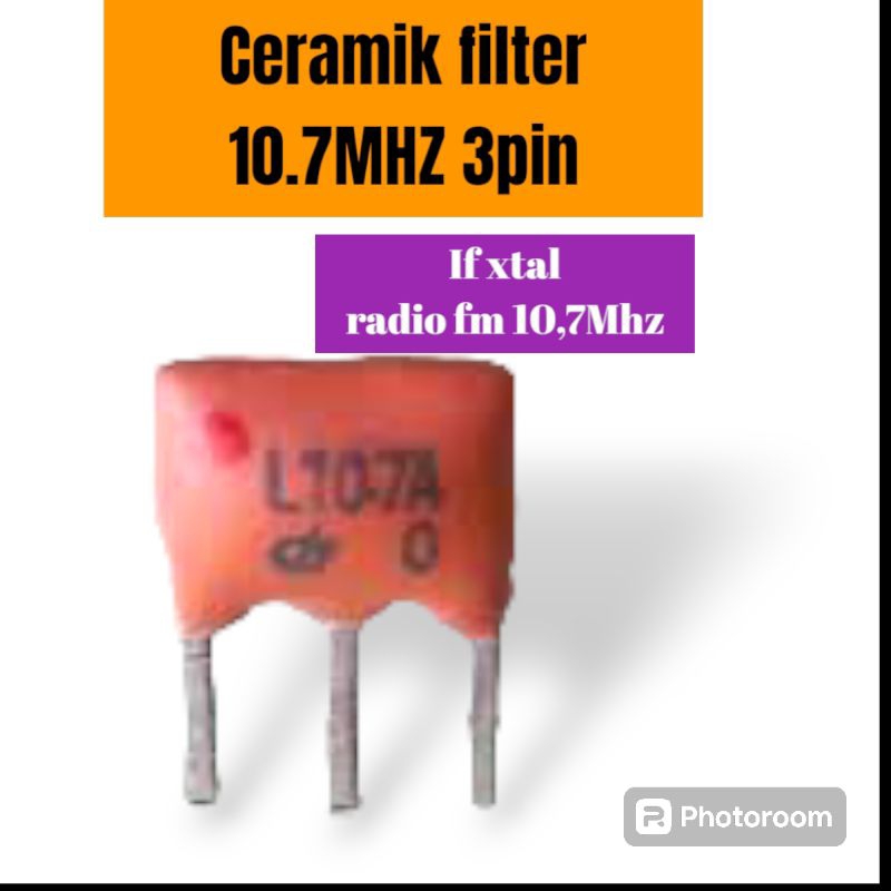 cf 10,7Mhz  3 kaki