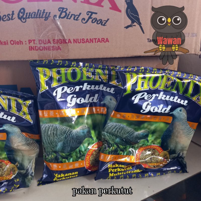 pakan perkutut / phoenix perkutut gold