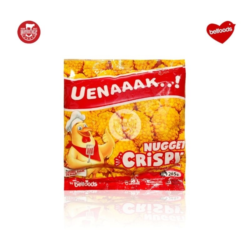 

BELLFOODS UENAAAK NUGGET CRISPY 265GR