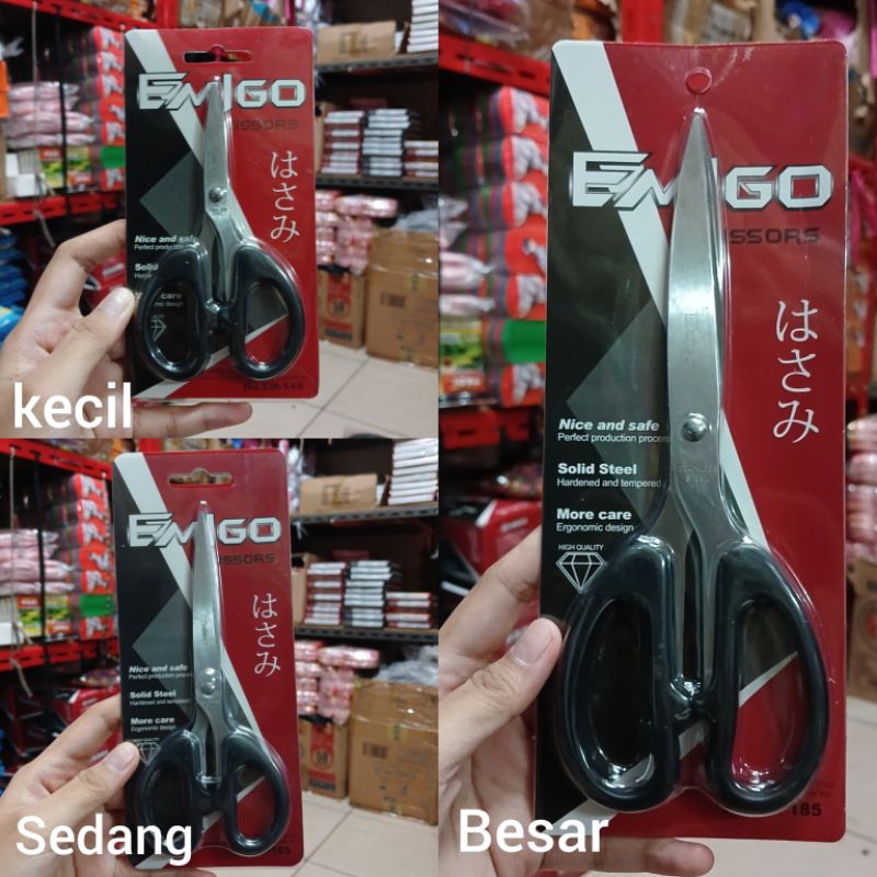 

GUNTING EMIGO KECIL SEDANG BESAR SATUAN