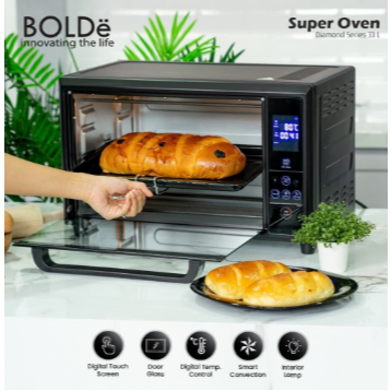 Bolde Oven Digital 33 Liter Pemanggang Listrik Rotisserie