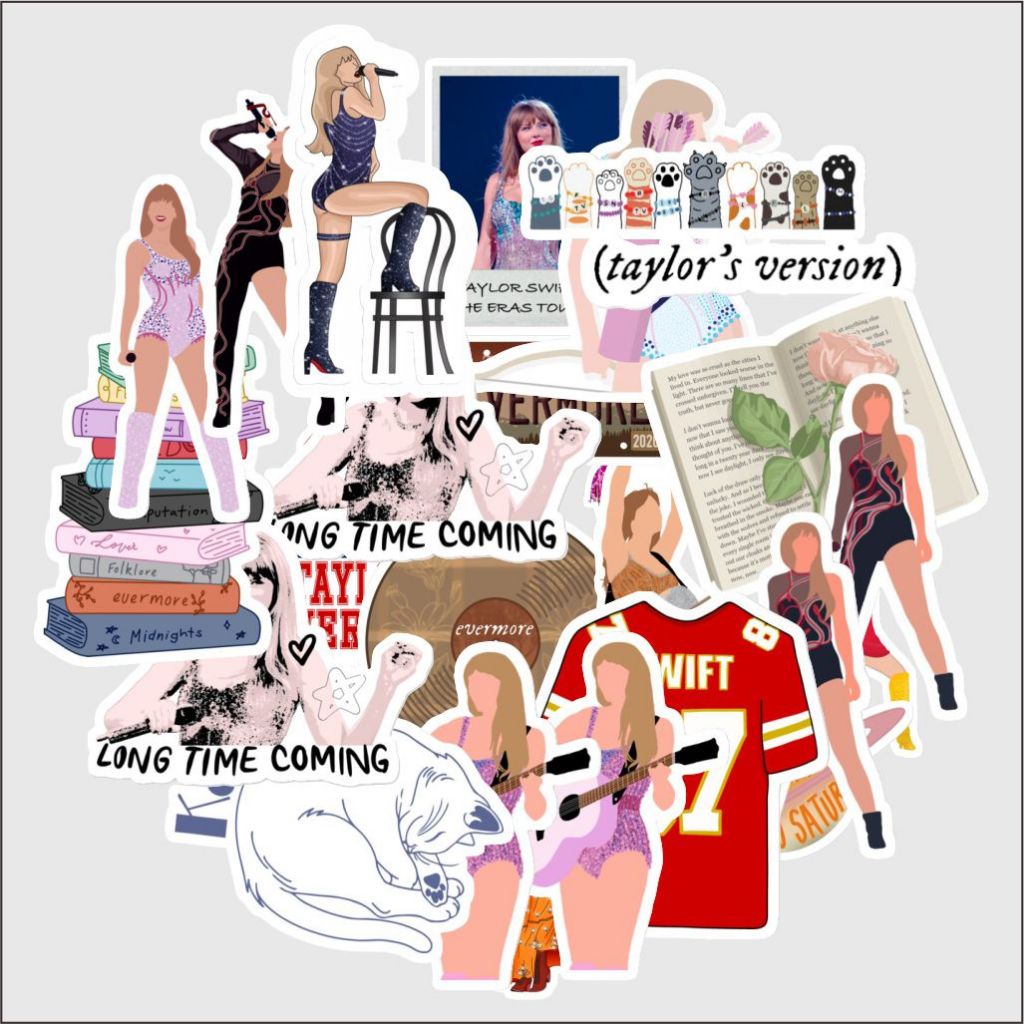 

Sticket Tempel "Sticker Pack Taylor Swift 40pcs