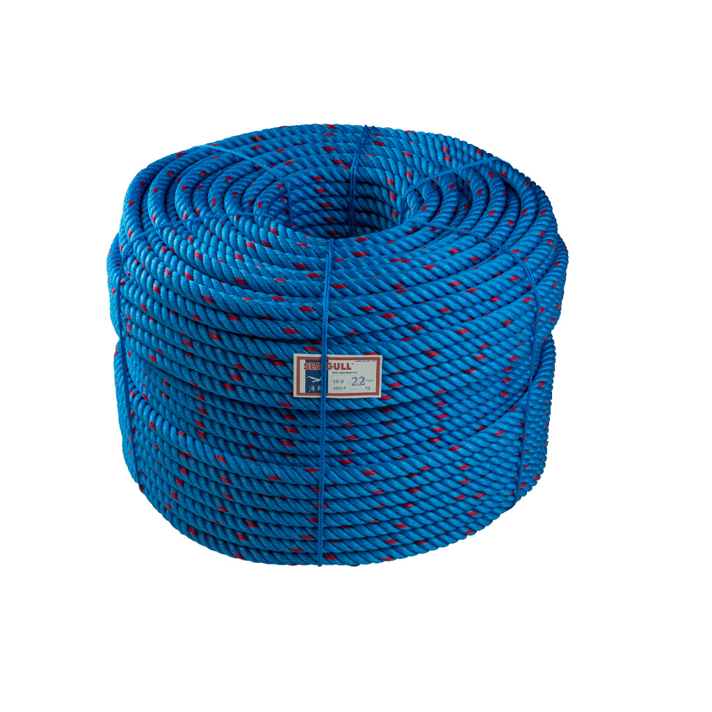 

Tali Plastik HDPE / Tali PE Polyethylene 22 mm +/- 220 Meter SEAGULL