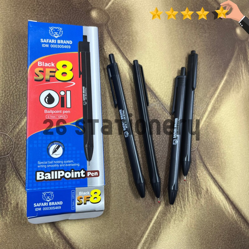 

Pulpen safari SF8 / 0,7mm hitam