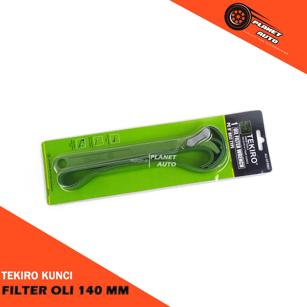 Tekiro Kunci Filter Oli Mobil 9 Inch Universal