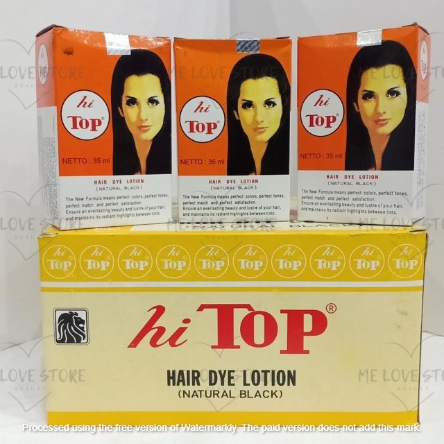 Semir Rambut HiTOP 15/25/35 ml - Pewarna Rambut HiTOP