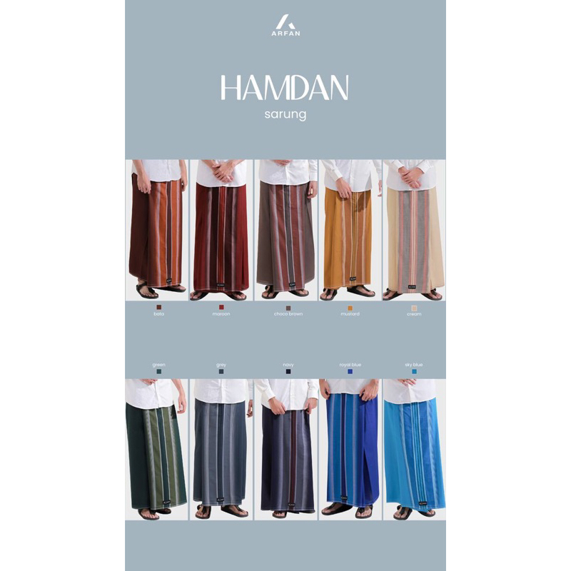 Hamdan sarung by Arfan audina || Sarung Lembut || Sarung Stylish