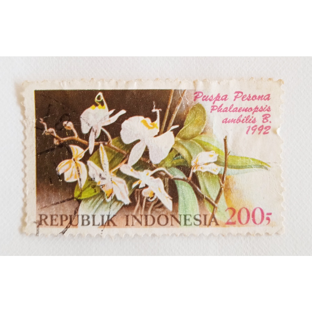 

Perangko Kuno Asli Indonesia Tema Bunga