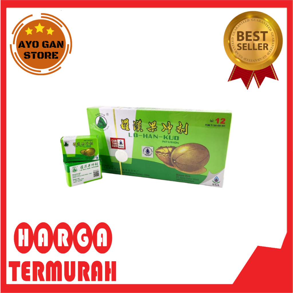 

LO HAN KUO INFUSION / LUO HAN GUO / LOHANKUO / OBAT SERAK BATUK