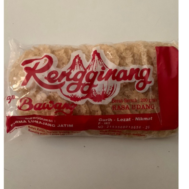 

Rengginang Udang Cap Bawang 200gr - Firma Lumajang