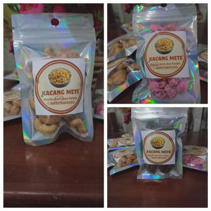 

Kacang Mete 30 gram BONUS