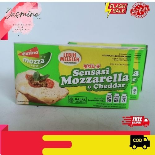 

Keju Emina Cheese Mozza 160gr / Keju Mozzarrela & Cheddar