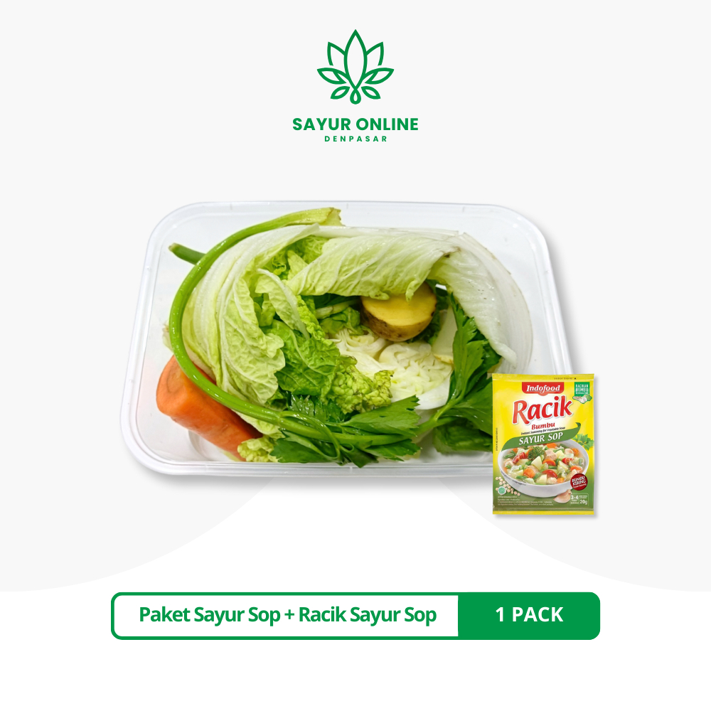 

Paket Sayur Sop + Racik Sayur Sop - Sayur Online Denpasar