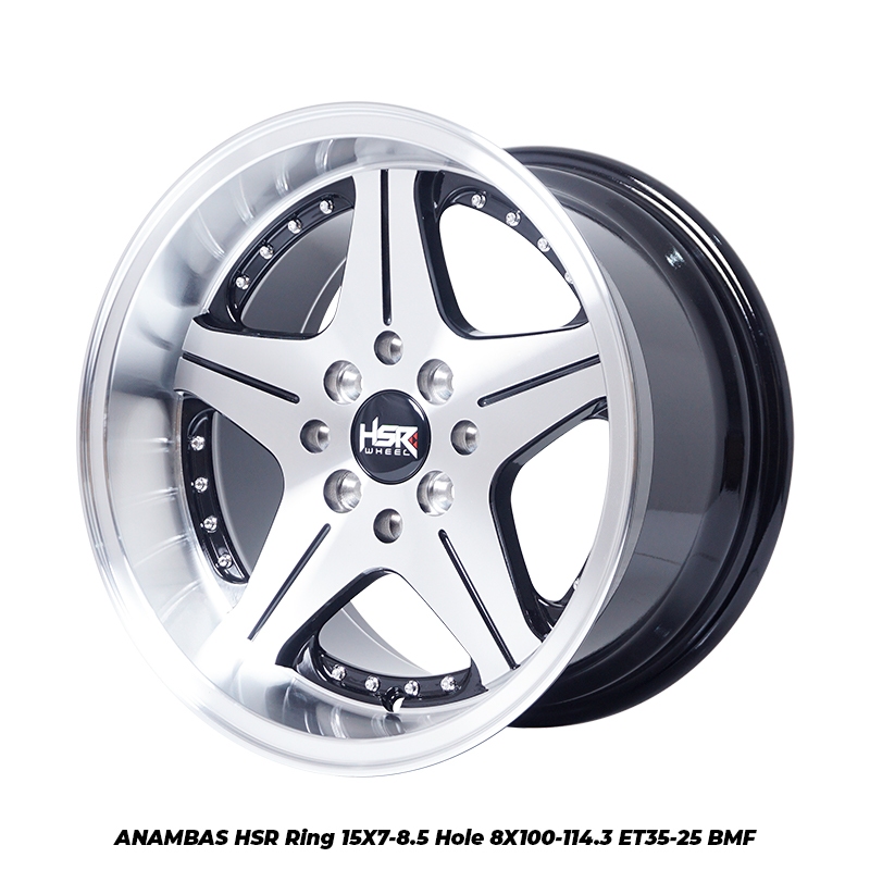 Velg Celong Datsun, Sigra HSR ANAMBAS RING 15 LEBAR 7/8,5 PCD 4X100/114,3 BMF